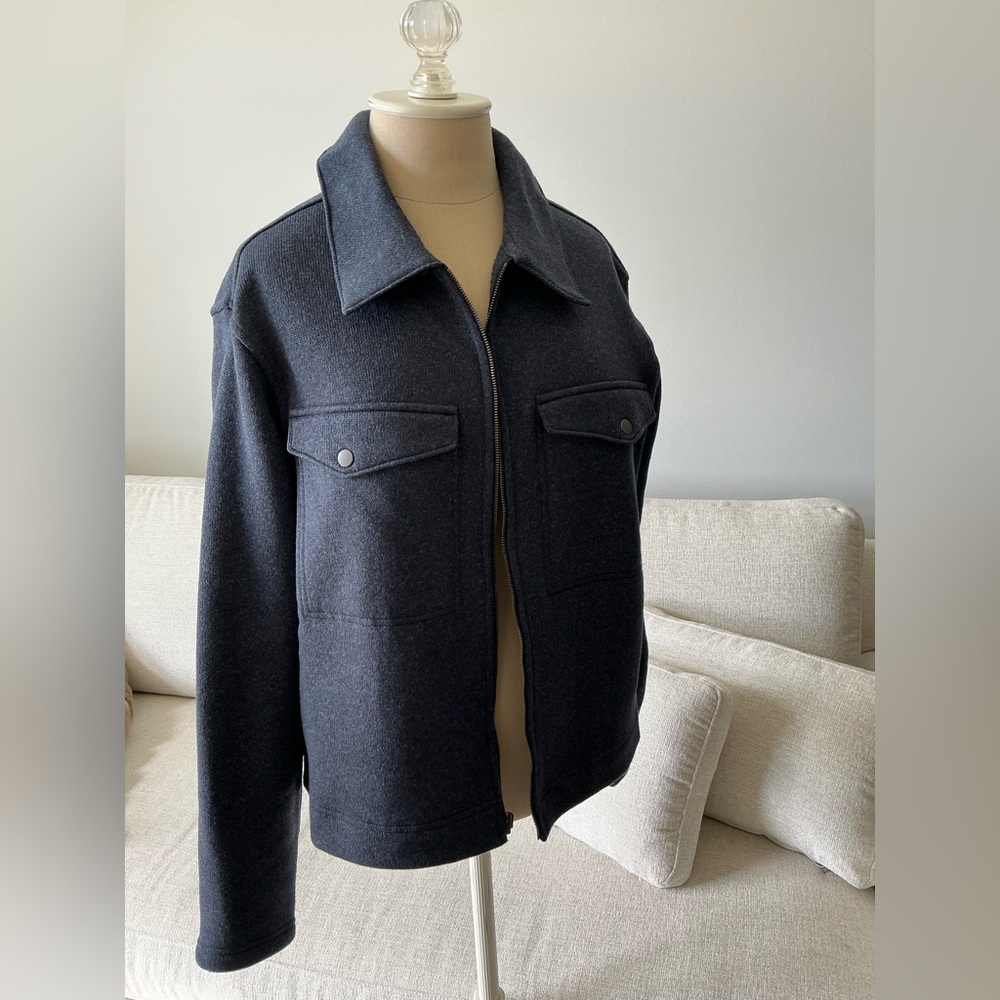 Women’s better sweater. Zippered fleece chore jacket